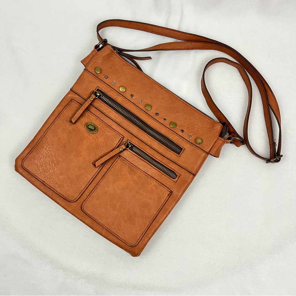 Tan Crossbody Bag